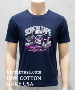 Screwtape Legends Skull Hip Hop Art Shirt