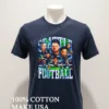 Seattle Football Players Collage Team Spirit Sports Graphic Shirt Navy Shirt 1