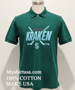 Seattle Kraken Hockey Logo Ice Stylish Shirt Green Shirt