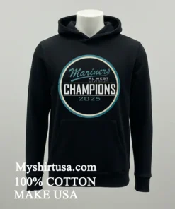 Seattle Mariners Al West Champs 2025 Shirt