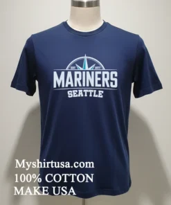 Seattle Mariners Est 1977 Shirt Navy Shirt