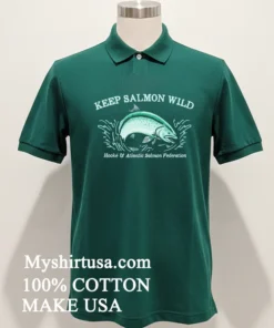 Seattle Mariners Keep Salmon Wild Hooké And Atlantic Salmon Federation Shirt