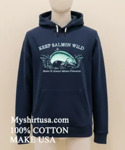 Seattle Mariners Keep Salmon Wild Hooké And Atlantic Salmon Federation Shirt