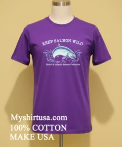 Seattle Mariners Keep Salmon Wild Hooké And Atlantic Salmon Federation Shirt
