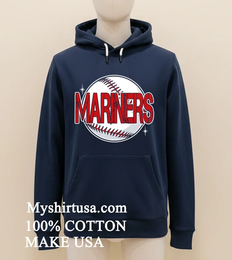 Seattle Mariners Mariners Baseball Mariners Ball Shirt - navy-shirt Seattle Mariners Mariners Baseball Mariners Ball Shirt Navy Shirt 1