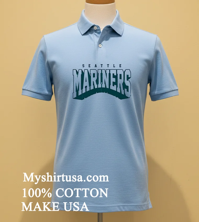 Seattle Mariners Retro Mariners Shirt Blue Shirt