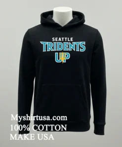 Seattle Mariners Tridents Up Shirt Balck Shirt