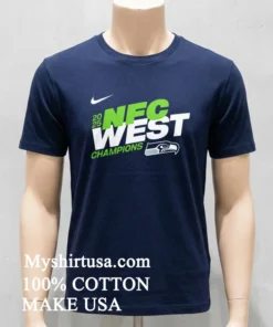 Seattle Seahawks 2025 Nfc East Champions Super Bowl Lx Mascot Shirt