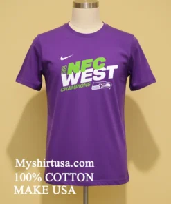 Seattle Seahawks 2025 Nfc East Champions Super Bowl Lx Mascot Shirt