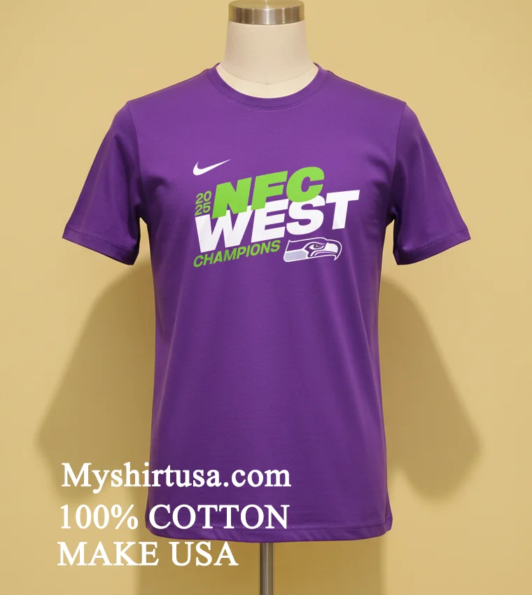 Seattle Seahawks 2025 Nfc East Champions Super Bowl Lx Mascot Shirt - purple-shirt Seattle Seahawks 2025 Nfc East Champions Super Bowl Lx Mascot Shirt Purple Shirt