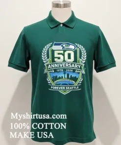 Seattle Seahawks 50Th Anniversary Game 1976 2026 Shirt