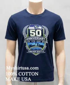 Seattle Seahawks 50Th Anniversary Game 1976 2026 Shirt