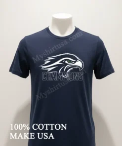 Seattle Seahawks Bird Logo Champions White Grunge Style funny america t-shirts