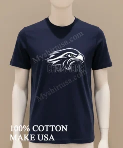 Seattle Seahawks Bird Logo Champions White Grunge Style funny america t-shirts