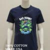 Seattle Seahawks Fans Bad Bunny Style Action Shirt Navy Shirt