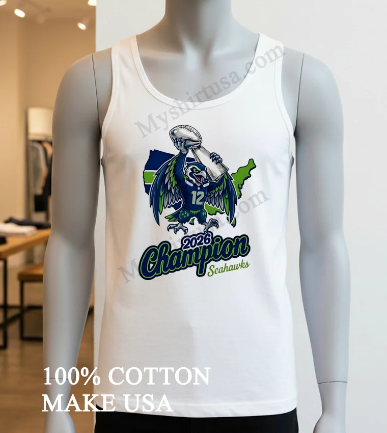 Seattle Seahawks Football 2026 Champion Cup Lx Shirt - white-t-shirt Seattle Seahawks Football 2026 Champion Cup Lx Shirt White T Shirt 2
