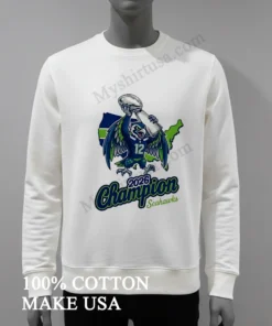 Seattle Seahawks Football 2026 Champion Cup Lx Shirt
