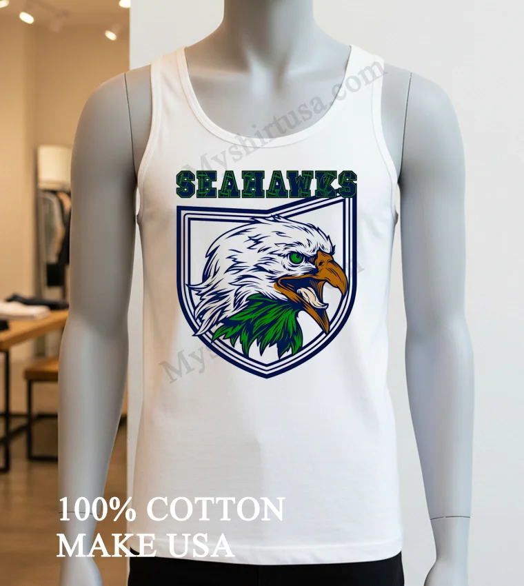 Seattle Seahawks Football 2026 Champion Logo Shirt White T Shirt 2