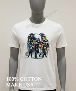 Seattle Seahawks Football Players Sports Graphic Design funny america t-shirts