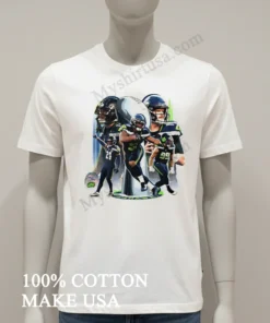 Seattle Seahawks Football Players Sports Graphic Design funny america t-shirts