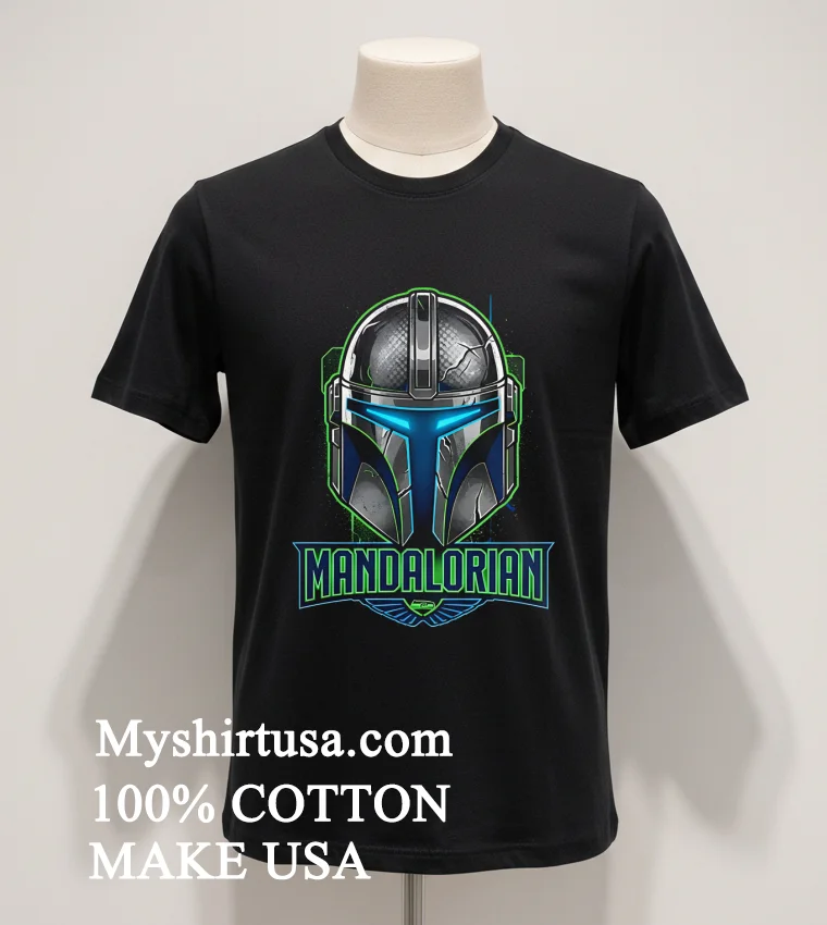 Seattle Seahawks Mandalorian This Is The Way Football Shirt - balck-shirt Seattle Seahawks Mandalorian This Is The Way Football Shirt Balck Shirt 1