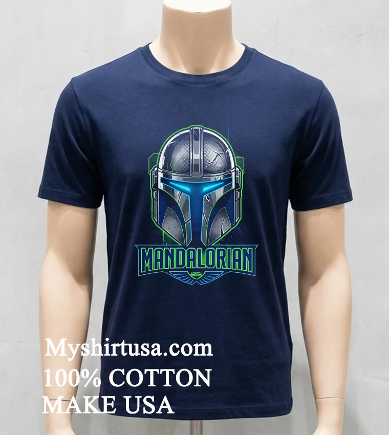 Seattle Seahawks Mandalorian This Is The Way Football Shirt Navy Shirt