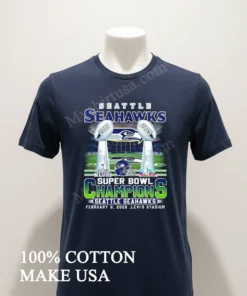 Seattle Seahawks Super Bowl Champions 2013 2025 February 8 2026 funny america t-shirts
