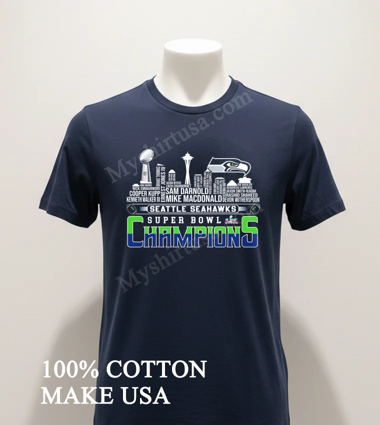Seattle Seahawks Super Bowl Champions Team Players Name Word Cloud funny america t-shirts - navy-shirt Seattle Seahawks Super Bowl Champions Team Players Name Word Cloud Shirt Navy Shirt 1