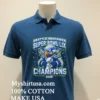 Seattle Seahawks Super Bowl Lix Champions Mascot Shirt Navy Shirt 1