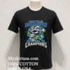 Seattle Seahawks Super Bowl Lix Champions Skull Shirt Balck Shirt