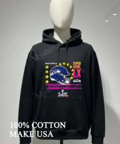 Seattle Seahawks Super Bowl Lx Champions Helmet funny america t-shirts