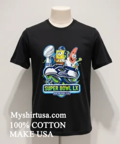 Seattle Seahawks Super Bowl Lx Meets Game Day Energy Shirt