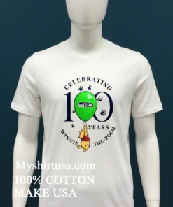 Seattle Seahawks X Winnie The Pooh 100Th Anniversary Shirt