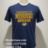 Sec University Of Missouri Tigers Logo Banner Stylish Shirt Navy Shirt