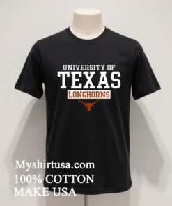 Sec University Of Texas Longhorns Logo Banner Stylish Shirt