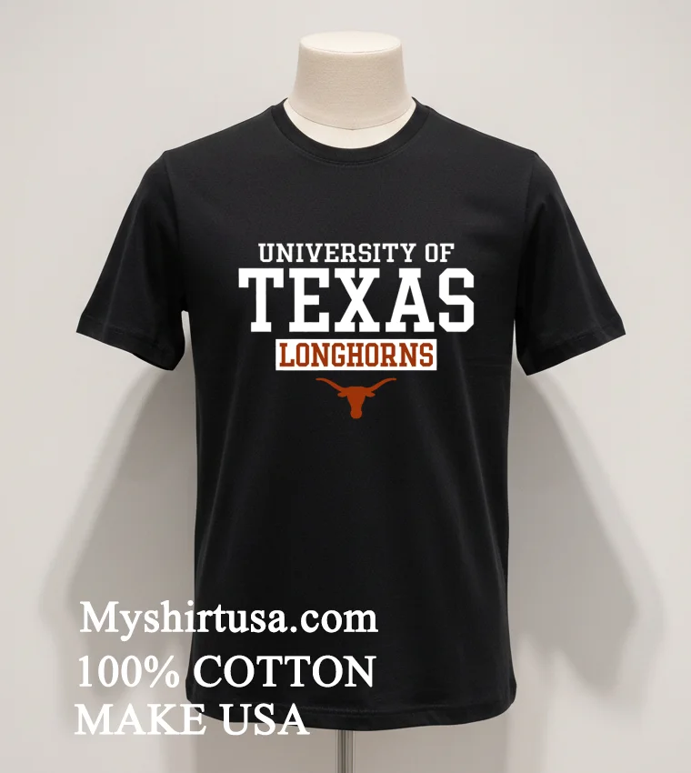 Sec University Of Texas Longhorns Logo Banner Stylish Shirt - balck-shirt Sec University Of Texas Longhorns Logo Banner Stylish Shirt Balck Shirt