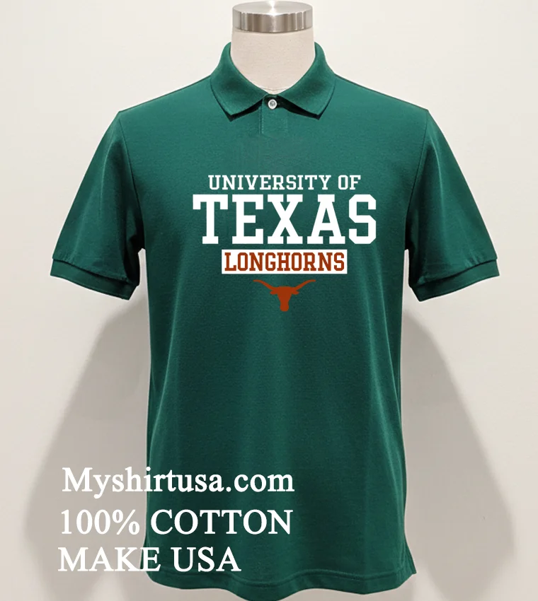 Sec University Of Texas Longhorns Logo Banner Stylish Shirt Green Shirt