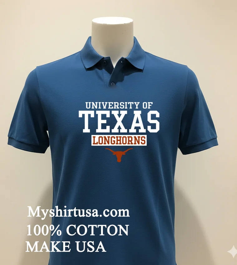 Sec University Of Texas Longhorns Logo Banner Stylish Shirt Navy Shirt 1