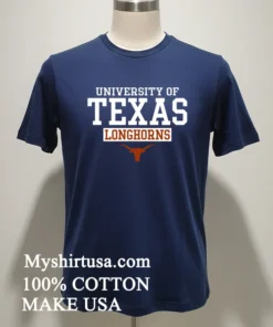 Sec University Of Texas Longhorns Logo Banner Stylish Shirt