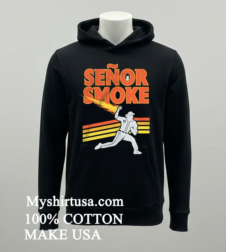 Senor Smoke Andres Munoz Seattle Mariners Shirt Balck Shirt