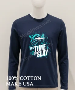 Serenity Athletics It S Time To Slay funny america t-shirts