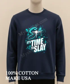 Serenity Athletics It S Time To Slay funny america t-shirts