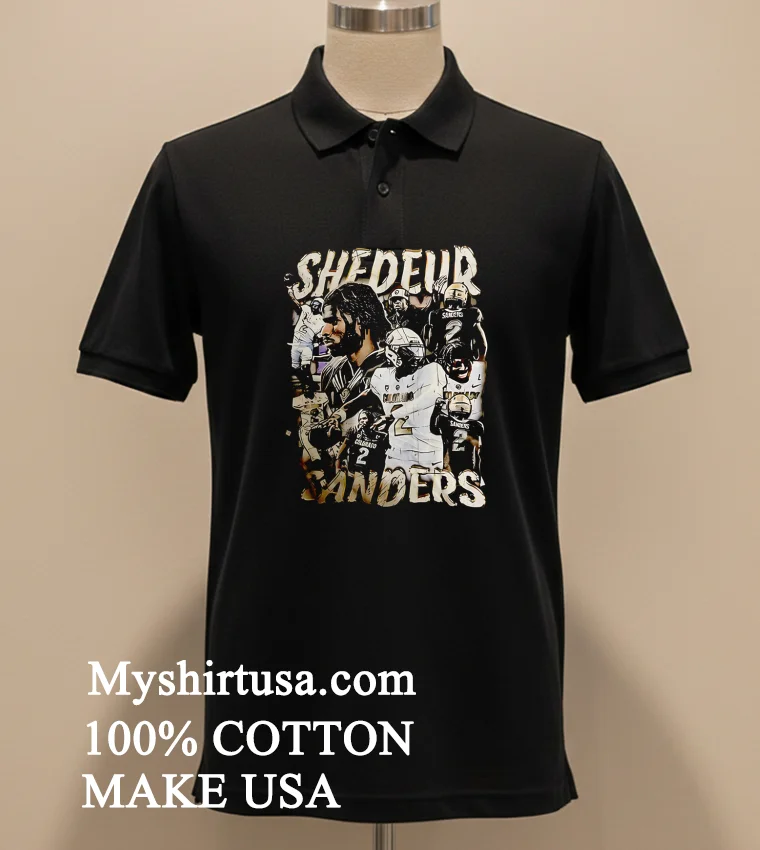 Shedeur Sanders Cleveland Browns Graphic Retro T Shirt - balck-shirt Shedeur Sanders Cleveland Browns Graphic Retro T Shirt Balck Shirt 1