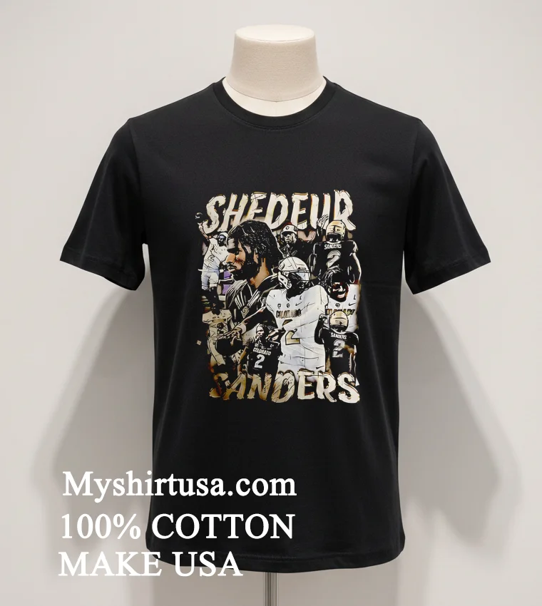Shedeur Sanders Cleveland Browns Graphic Retro T Shirt - balck-shirt Shedeur Sanders Cleveland Browns Graphic Retro T Shirt Balck Shirt