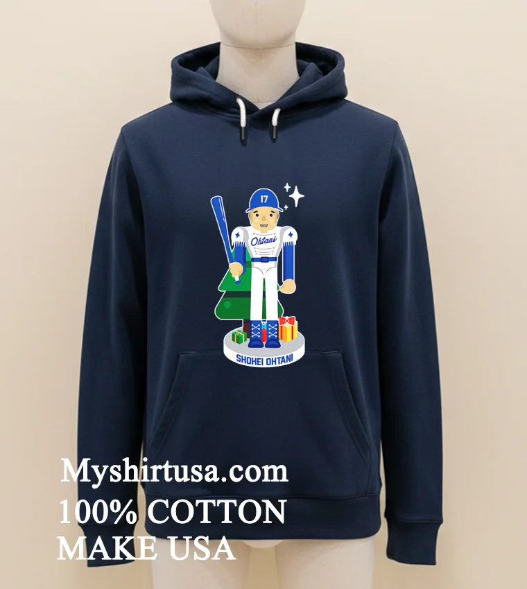 Shohei Ohtani Nutcracker La Dodgers Shirt Navy Shirt 1