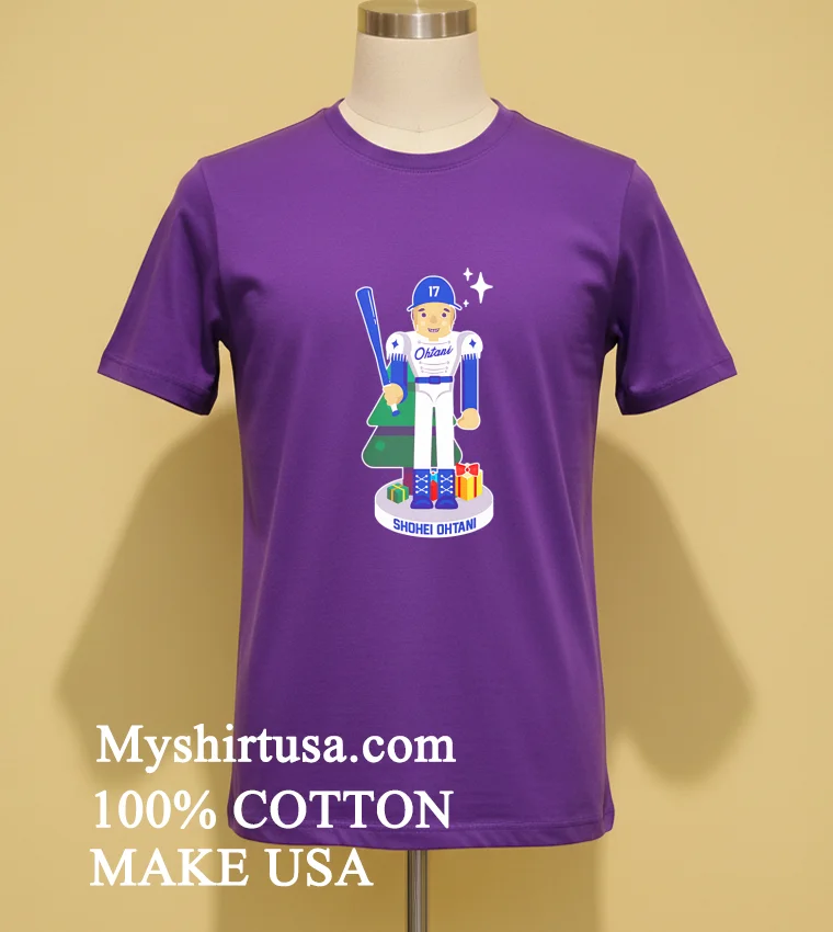 Shohei Ohtani Nutcracker La Dodgers Shirt Purple Shirt