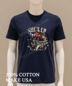 Shut Up And Let Me Drive George Russell funny america t-shirts