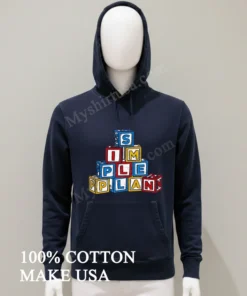 Simple Plan Block Letters 2024 funny america t-shirts