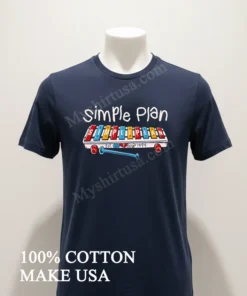 Simple Plan Xylophone Red Onesie funny america t-shirts