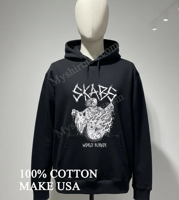 Skabs World Burner Skeleton Shirt Hoodie Shirt